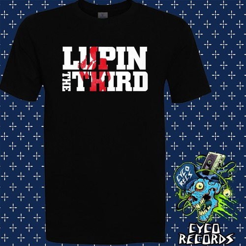 Lupin The Third - Logo - Animacion - Polera- Cyco Records