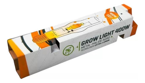 Ampolleta Haluro Metal 400w Extra Lumen - Grow Genetics