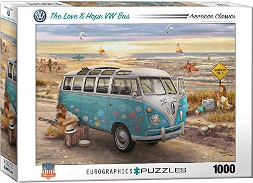 Eurographics The Love - Hope Vw Bus De Greg Giordano Puzzle