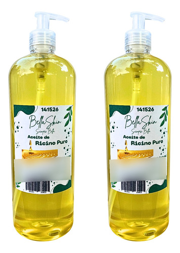 Aceite De Ricino Puro 2 Lt.