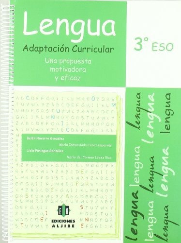 Lengua 3º De Eso (adaptaciones Curriculares Para Eso)