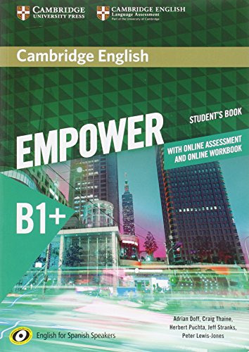 Libro Cambridge English Empower For Spanish Speakers B1+ De