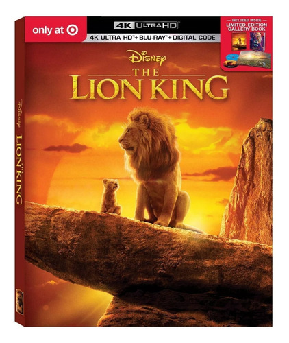 El Rey Leon 2019 Target Pelicula 4k Ultra Hd