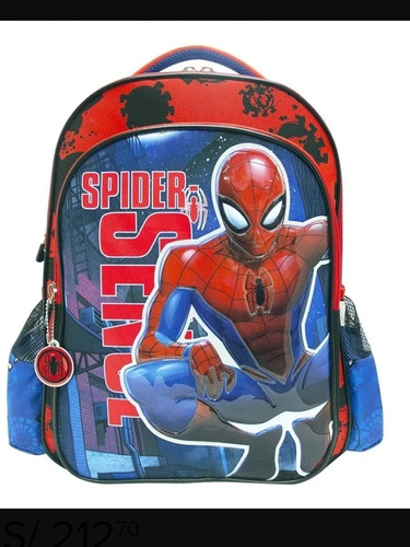 Mochila De Spiderman Original Artesco Oficio