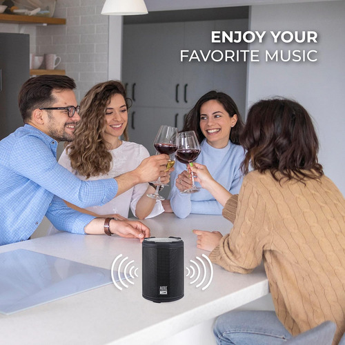 Altavoz Inalámbrico Altec Lansing, Bt, Sonido 360° Negro