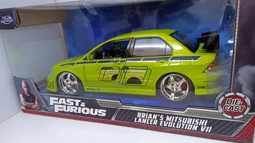 Mitsubishi Lancer Evolution - Jada 1:24 - Fast And Furious.