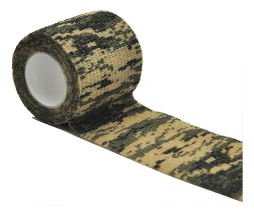 Rollos Cinta Camuflaje Autoadhesiva Militar Camo Tactica 