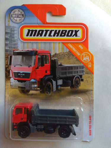 Matchbox Man Tgs 18 440 Construccion Camion Mb0
