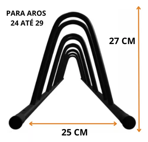 Soporte para bicicletas, 1 vacante, soporte para bicicletas, suelo