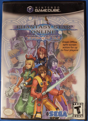 Phantasy Star Online Episode 1 & 2 Gamecube Fisico (Usado)