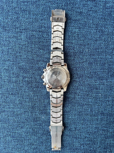 Reloj Original Casio Edifice Plateado Plateado Negro (Usado)