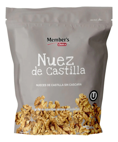 Nuez Castilla Sin Cáscara Member's Choice 850 G