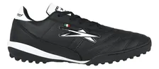 Tenis De Fútbol Rapido Eescord, Piel Mod 3040 Negro Original