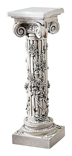 Design Toscano The Rose Garland Pedestal Plant Stand