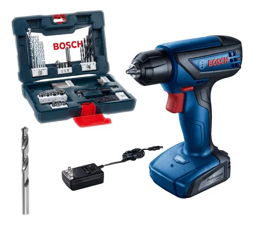 Parafusadeira E Furadeira Gsr1000 Com Estojo De Brocas Smart Bosc...