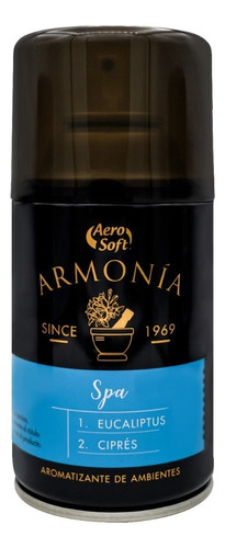 Aromaterapia Fragancia Spa Eucaliptus Cipres Armonia Aerosof