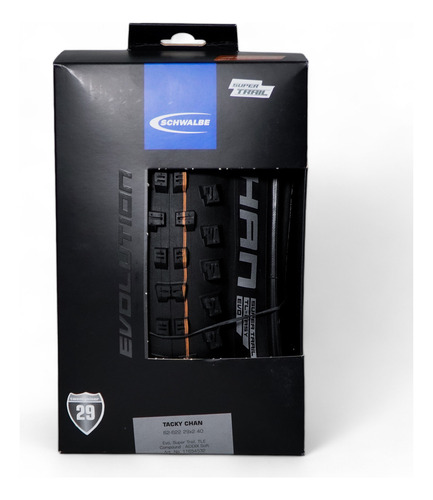 Llanta Schwalbe Tacky Chan 29x2.40 Super Trail Addix Soft Color Negro