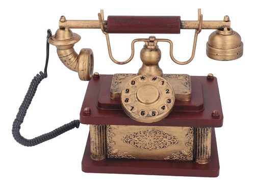 Esfera Antigua, Decoración De Teléfono Fijo Retro, Decoració