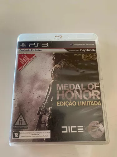 Medal Of Honor Edição Limitada Warfighter Ps3 Original Fisica