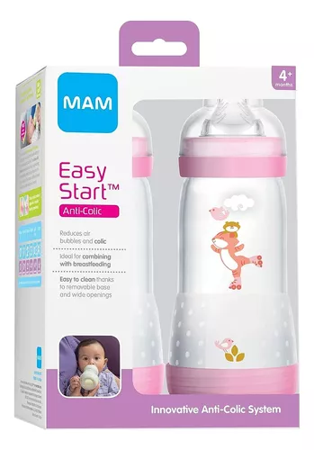 Mam pack biberones Anti-Colic Easy Star 260ml 2 unidades