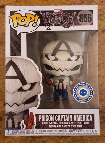 Funko Pop Marvel Venom 856 Poison Captain America 