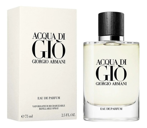 Giorgio Armani Acqua Di Giò Refillable Masc Edp 75ml Volume da unidade 75 mL