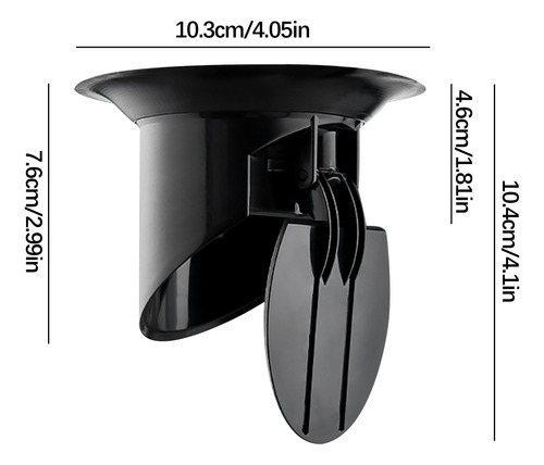 Tapón Para Inodoro Y Baño, A Prueba De Olores, 12 Ml, Orific