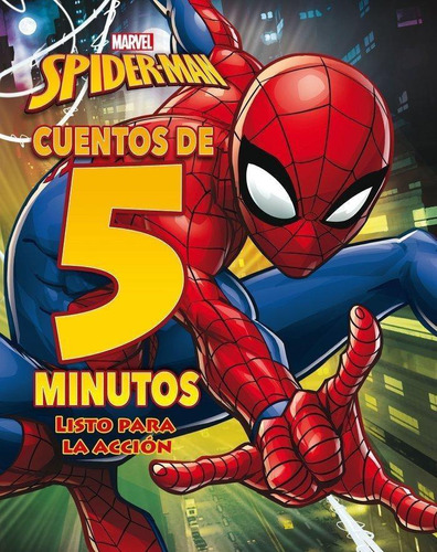 Libro: Spider-man. Cuentos De 5 Minutos. Listo Para La Acció