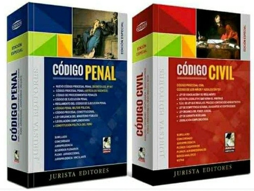 Código  Penal  - Código  Civil. 2022. Actualizado. Original.