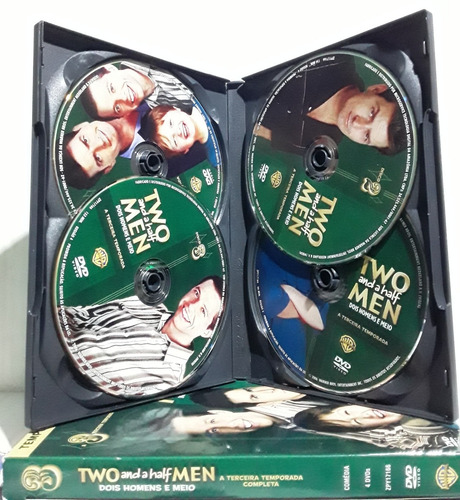 Dvd Box Dois Homens E Meio / Two And A Half Men 3ª Temporada