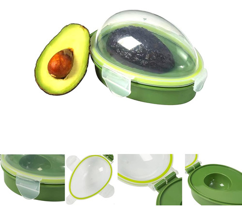 Aguacate Keeper, Protector De Aguacate Reutilizable, Contene
