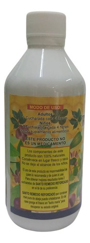 3 Jarabes Santo Remedio Reforzado 220ml Uso Continuo