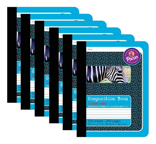 Libro De Composición Primaria De Pacon, Libro Bound, X X X 6