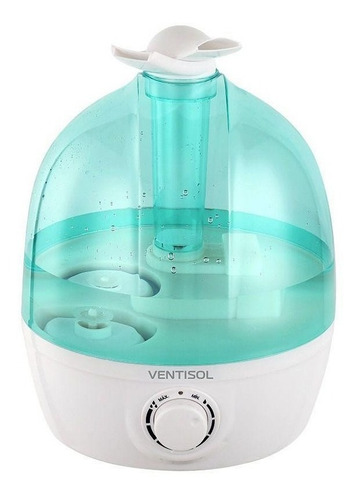 Umidificador De Ar Ventisol Ultra Bico Duplo 3,7l 127/220V Cor Verde/água 127/220V