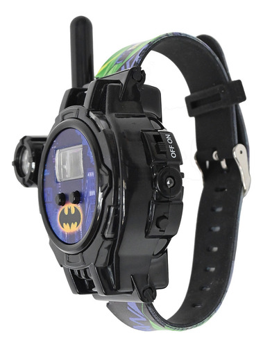 Reloj Digital Batman Con Función De Walkie Talkies