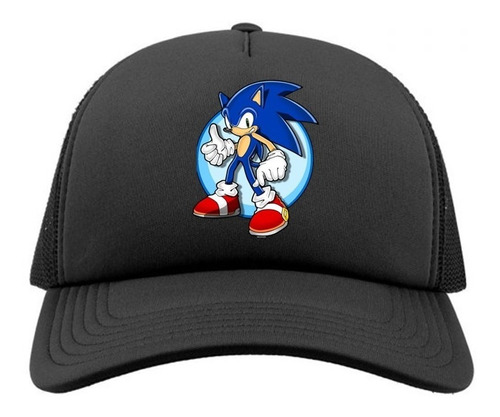 Gorro Snapback Sonic Estampado