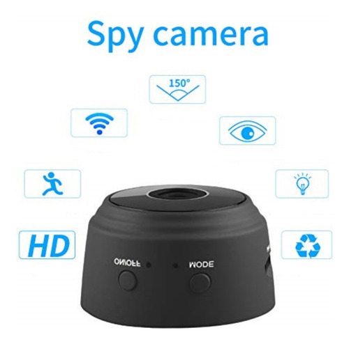 Mini Cámara A9 1080p Hd Ip App Control En Tiempo Real Wifi