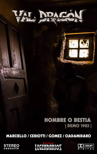 Val Dragon - Hombre O Bestia Demo 1983 - Casette