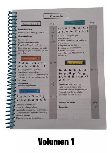 Libros: Aprendamos A Leer Y Escribir Vol 1 - 2 Y Abecedario Para Niños