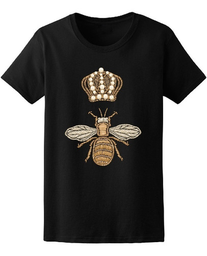 Corona De Reina Y Abeja Camiseta Para Mujer -shutterstock