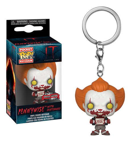 Funko Pop Pennywise It Llavero Keychain Payaso Eso Exclusivo