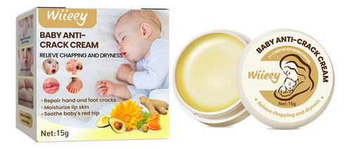 Crema Antifisuras Para Bebés, Reparadora De Piel Agrietada,