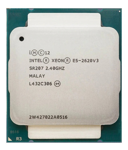Processador Xeon E5-2620 V3 6/12 3.20ghztb X99+pasta Env24h!