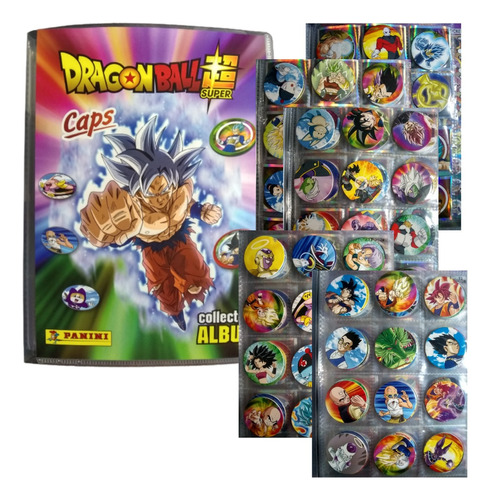 Coleccionador Dragon Ball Super + Set De Tazos Panini