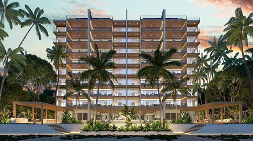 Departamento De Lujo En Venta Frente Al Mar En Chixchulub Puerto Madeira