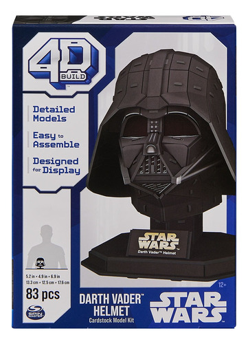 Star Wars Darth Vader Mascara Puzzle 4d Rompecabezas