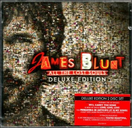 Cd James Blunt/ All The Lost Souls Deluxe Edition 2(cd/dvd)