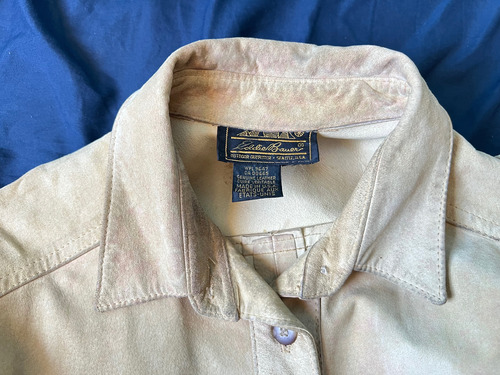 Camisa De Piel Eddy Bauer (Usado)