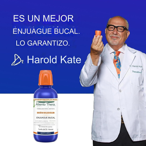 Enjuague Bucal Therabreath Gingivitis 473 Ml - Sabor Menta