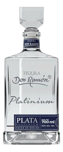 Pack De 4 Tequila Don Ramón Plata Platinum 700 Ml